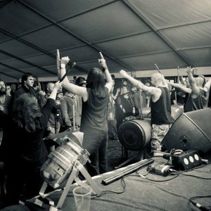 BALSTOCK 2014 - Jesus Hooligan at the Engine