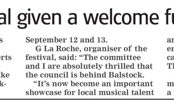 Council Grant awarded